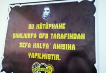 Şanlıurfa GFB, kütüphane açılışını gerçekleştirdi.
