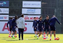 Göztepe maçı hazırlıkları başladı