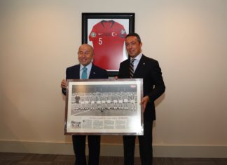 Başkanımız Ali Koç ve Yöneticilerimiz TFF’yi ziyaret etti.