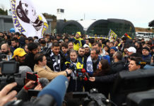 TFF VE MHK İSTİFA YÜRÜYÜŞÜ